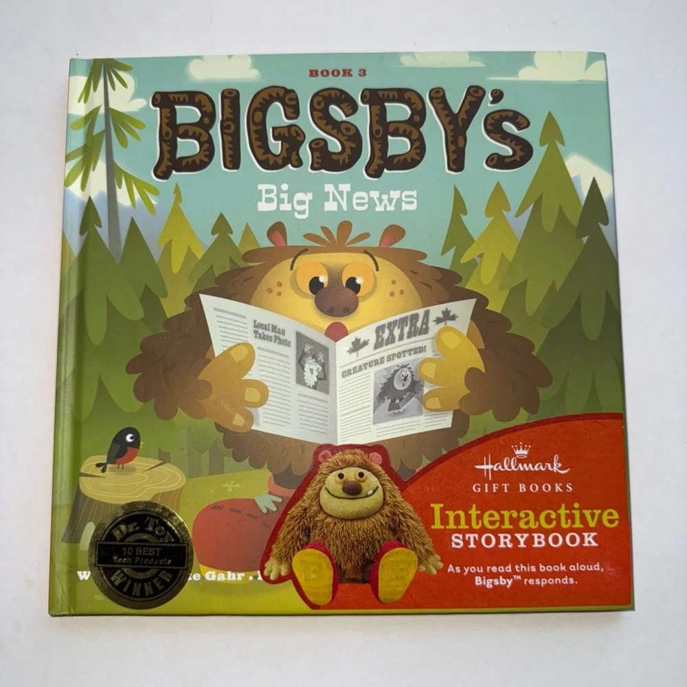 Bigsby's Book Set Interactive Storybook Hallmark Lot 2